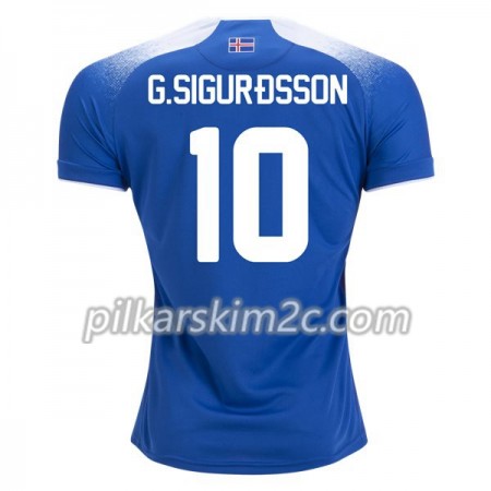 Koszulka Islandia G.Sigurdsson 10 Główna Mistrzostwa Świata 2018 - Koszulki Piłkarskie